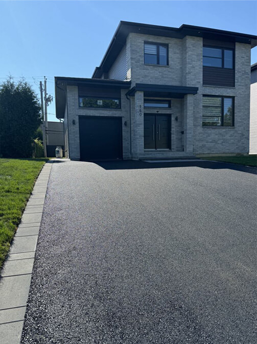 Asphalt Paving Driveway